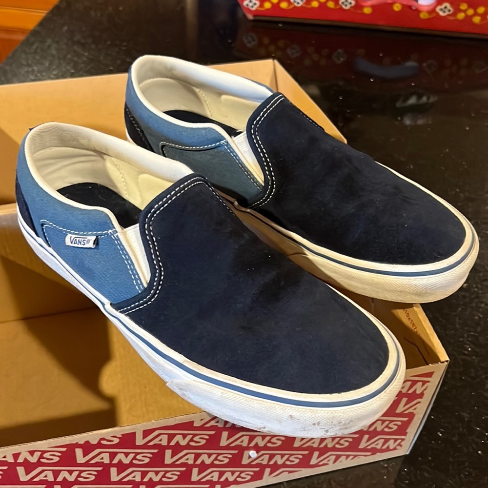 Men’s Navy Vans Asher Retro Sport size 8.0